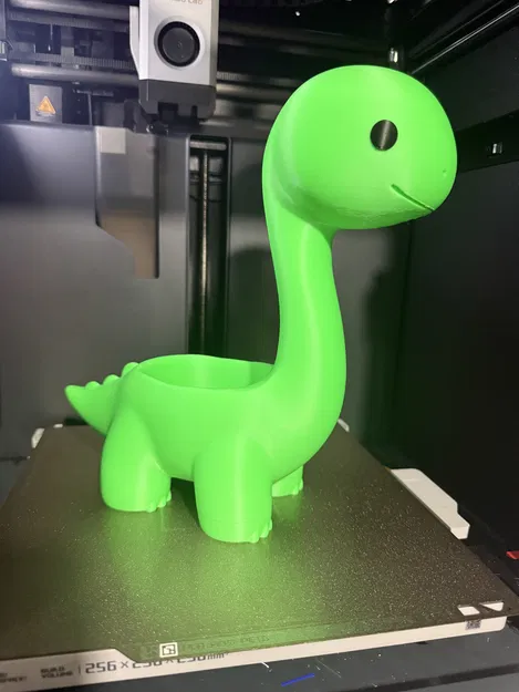 Chậu trồng cây Chibi Brachiosaurus dễ thương (No AMS) có lỗ thoát nước - Image 6