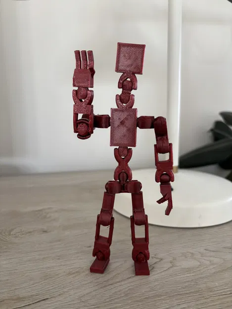 Block Guy – Anh chàng khối hộp có thể tạo dáng - Image 2