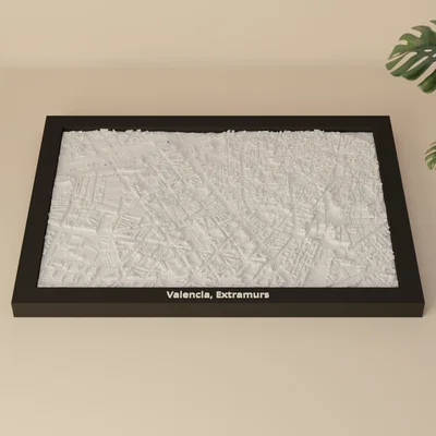 Valencia, Extramurs, Tây Ban Nha - Mô hình thu nhỏ 3D