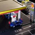 Bộ Mô Hình Trạm Xăng Shell - Diorama Tỷ Lệ 1:64 - Thumbnail 4
