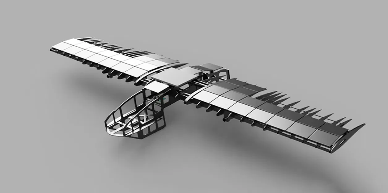 Máy bay năng lượng mặt trời tầng bình lưu quân sự (Military Stratosphere Solar Plane) - Image 1