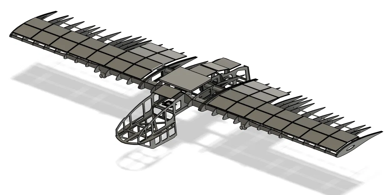 Máy bay năng lượng mặt trời tầng bình lưu quân sự (Military Stratosphere Solar Plane) - Image 2