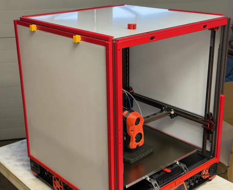 Hệ Panel Glide cho Voron 2.4 / Trident (kín nhiệt, tháo lắp không cần kẹp) - Image 1