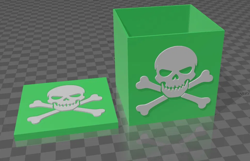 Cubo de precaucion – Hộp cảnh báo - Image 1