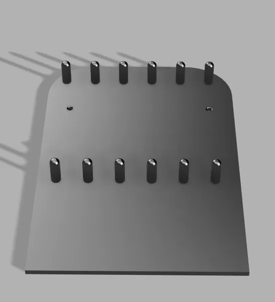 Schlüsselbrett – Bảng treo chìa khóa tối giản - Image 1