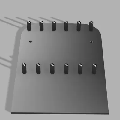 Schlüsselbrett – Bảng treo chìa khóa tối giản