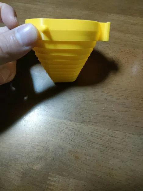 Gà Con Layered Wiggle – Móc Khóa Dẻo Print-in-Place - Image 2