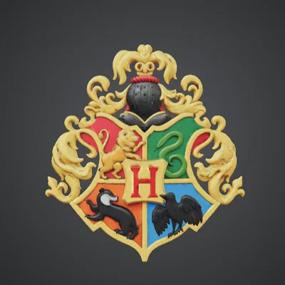 Huy Hiệu Gia Tộc Fantasy Heraldic – Biểu Tượng Trang Trí Treo Tường