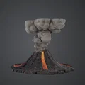 Địa hình Núi Lửa Phun Trào – Chiến Trường Dung Nham Fantasy - Thumbnail 2
