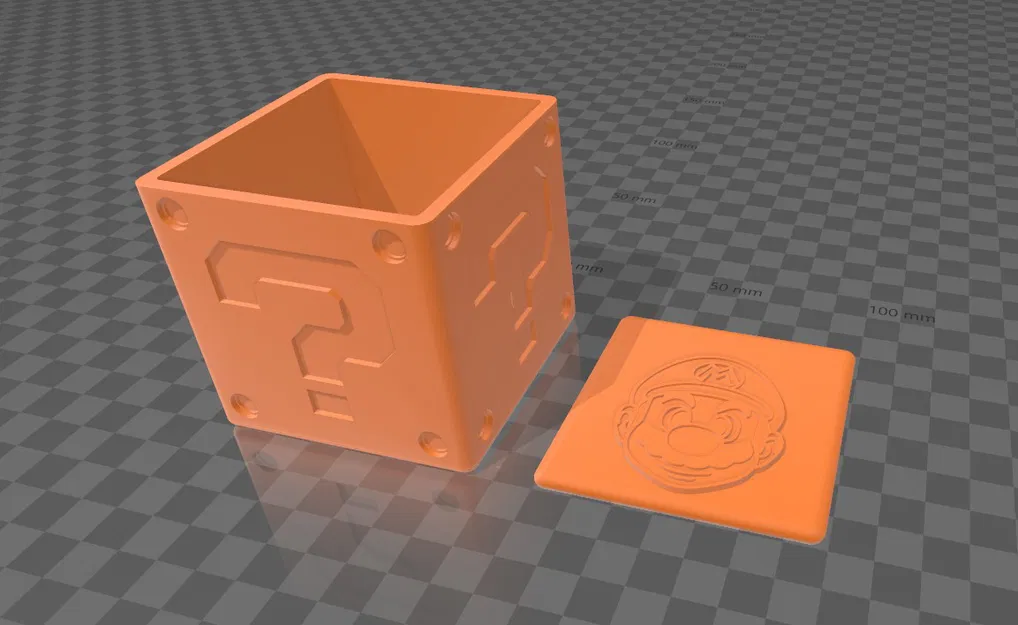 Caja Mario Bros (hộp có nắp) - Image 1