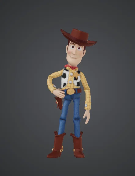 Mô Hình Cowboy Sheriff – Anh Hùng Viễn Tây Hoạt Hình - Image 1