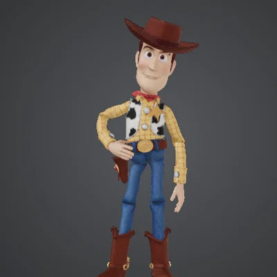 Mô Hình Cowboy Sheriff – Anh Hùng Viễn Tây Hoạt Hình