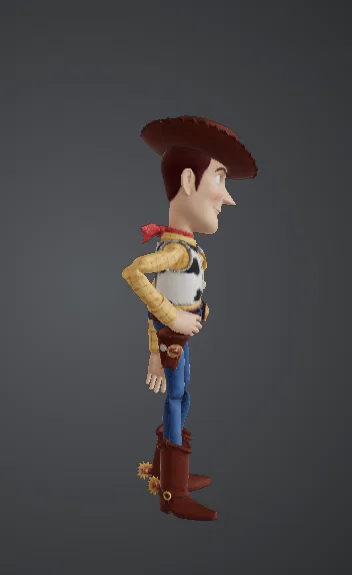 Mô Hình Cowboy Sheriff – Anh Hùng Viễn Tây Hoạt Hình - Image 2