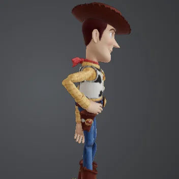 Mô Hình Cowboy Sheriff – Anh Hùng Viễn Tây Hoạt Hình