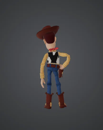 Mô Hình Cowboy Sheriff – Anh Hùng Viễn Tây Hoạt Hình - Image 3
