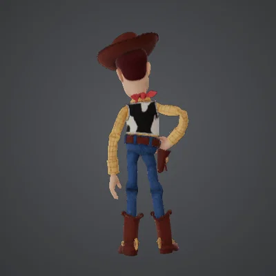 Mô Hình Cowboy Sheriff – Anh Hùng Viễn Tây Hoạt Hình