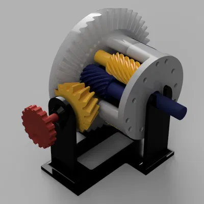 Torsen Type 2 (model) – Mô hình vi sai Torsen Type II