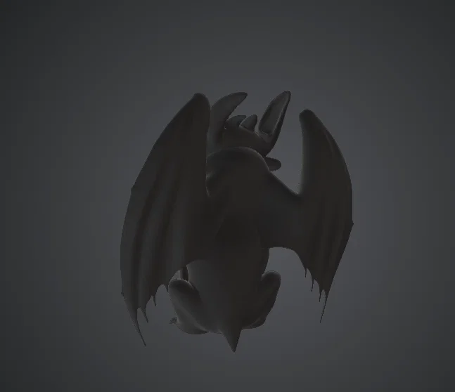 Mô hình Rồng Đêm Dễ Thương – Rồng Fantasy Cách Điệu - Image 3