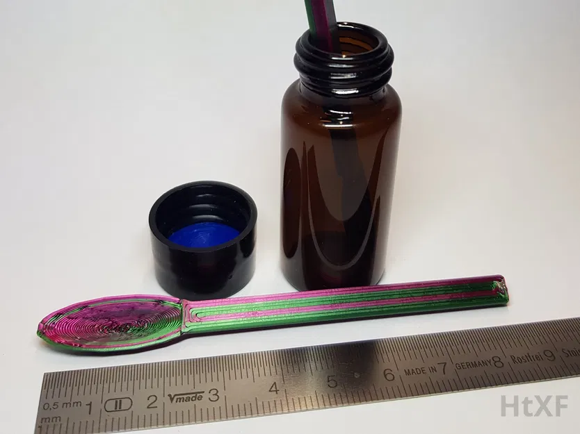 Muỗng tí hon cho chai nâu nhỏ (Tiny Spoon For Tiny Brown Bottle) - Image 1