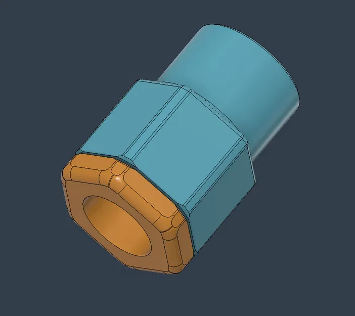 Adapter nòng Little Rocket v1.0 cho nòng OD 16mm (hoặc tương đương) - Image 2