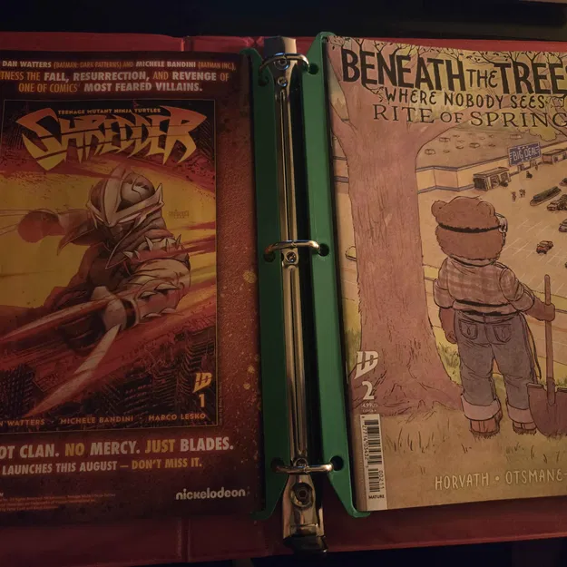 Kẹp Binder Lưu Trữ Comic Book Issue (Comic Book Issue Binder Clip) - Image 3