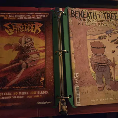 Kẹp Binder Lưu Trữ Comic Book Issue (Comic Book Issue Binder Clip)