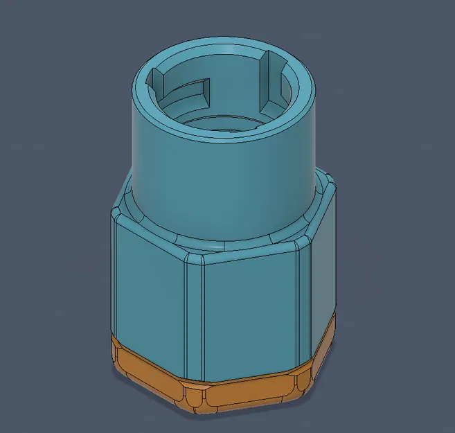 Adapter nòng Little Rocket v1.0 cho nòng OD 16mm (hoặc tương đương) - Image 3