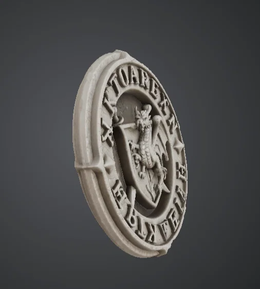 Huy Hiệu Rồng Cá Nhân Hoá (Custom Dragon Heraldic Crest) - Image 3