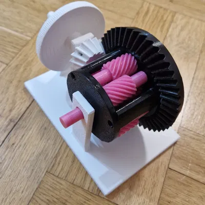 Vi sai Torsen Type 2 – Trục vào kéo dài (phiên bản dùng máy khoan)