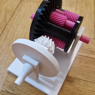 Vi sai Torsen Type 2 – Trục vào kéo dài (phiên bản dùng máy khoan)