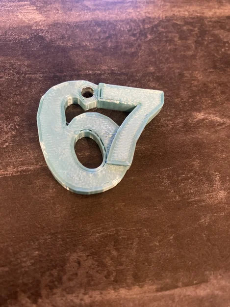 Móc khóa 67 (67 Keychain) - Image 1