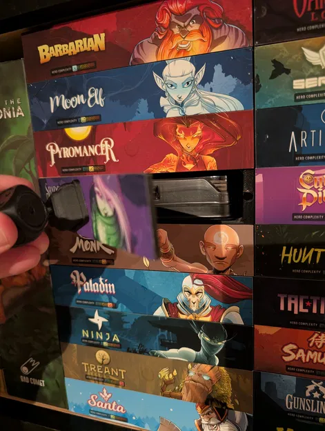 Kệ lưu trữ Dice Throne Battleshelf - 9 nhân vật mỗi kệ - Image 7