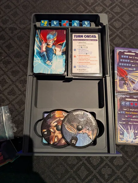 Kệ lưu trữ Dice Throne Battleshelf - 9 nhân vật mỗi kệ - Image 16