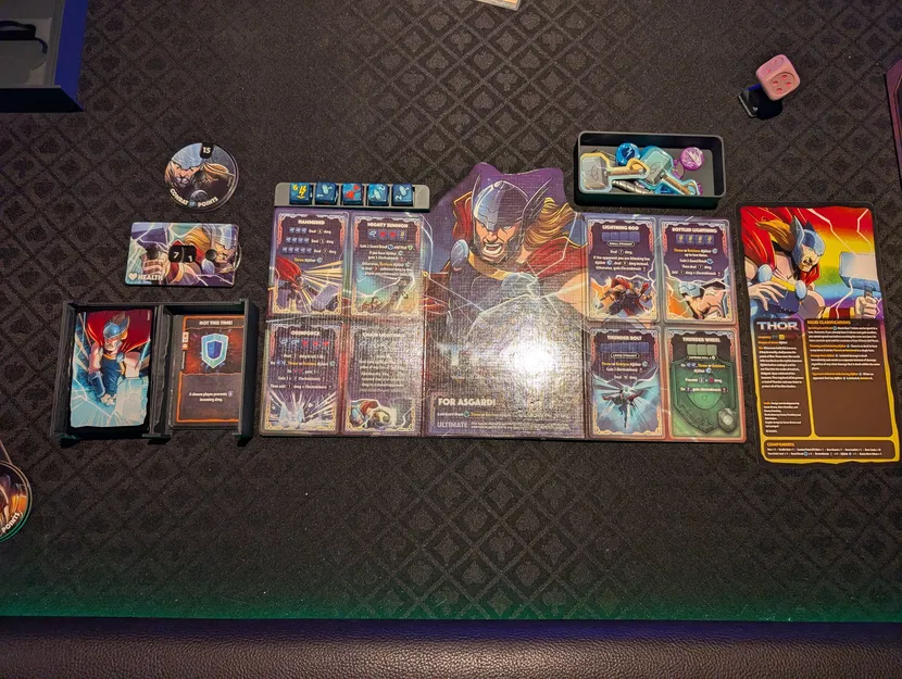 Kệ lưu trữ Dice Throne Battleshelf - 9 nhân vật mỗi kệ - Image 18