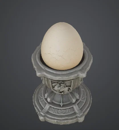 Bệ Trưng Bày Trứng Rồng – Bệ Thờ Fantasy Trang Trí Công Phu - Image 2