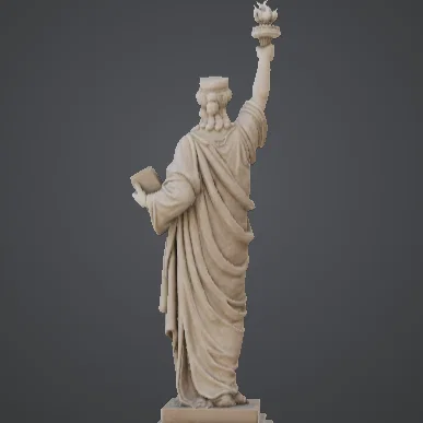 Tượng Liberty Goddess – Tượng Đài Cầm Đuốc Cổ Điển Trưng Bày