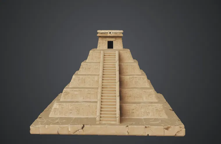 Đền Kim Tự Tháp Bậc Cổ Đại (Ancient Step Pyramid Temple) - Image 1