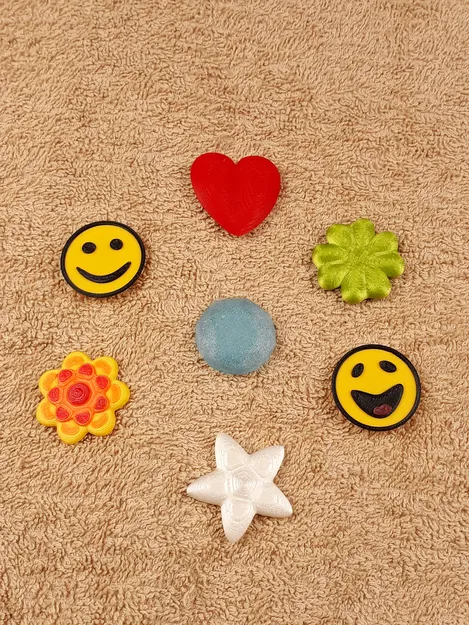 Kẹp tóc Snap (Snap hair clip) in 3D - Image 7