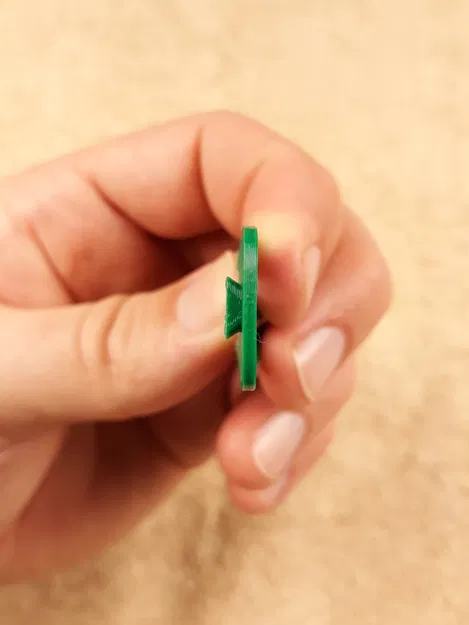 Kẹp tóc Snap (Snap hair clip) in 3D - Image 10