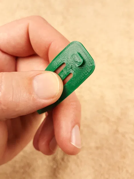 Kẹp tóc Snap (Snap hair clip) in 3D - Image 11