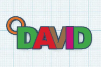 Thẻ tên David (David Name tag) - Image 2