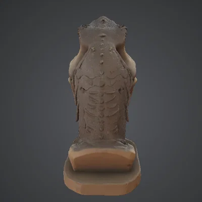 Tượng Bán Thân T-Rex Gầm Thét – Khủng Long Tyrannosaurus Rex