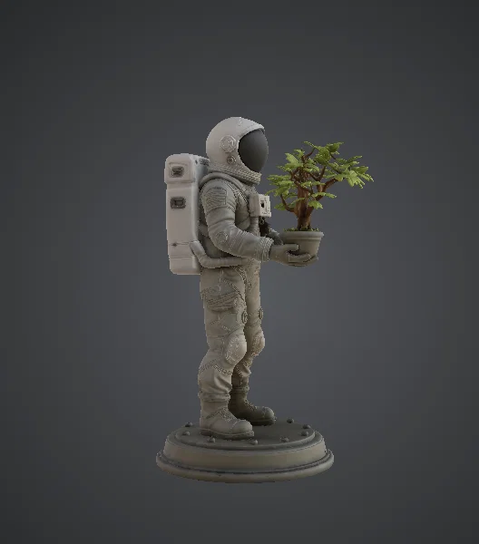 Phi hành gia ôm cây Bonsai – Người làm vườn ngoài không gian - Image 2