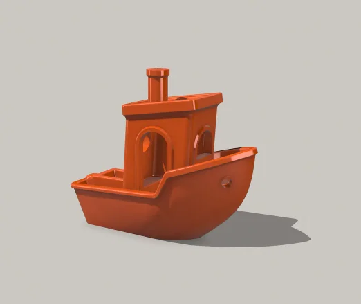 File STL Boat Test – Mẫu kiểm tra máy in 3D - Image 1