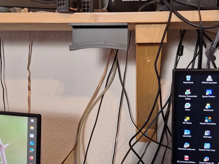 Móc treo tai nghe Teufel CAGE bắt vít dưới kệ - Image 4