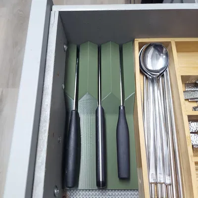 Khay chia ngăn ngăn kéo bếp (Parametric)