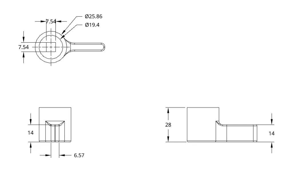 Núm Vặn Vòi Nước Uống Bồn Rửa RO Apex (Apex Reverse Osmosis Sink Faucet Knob) - Image 3