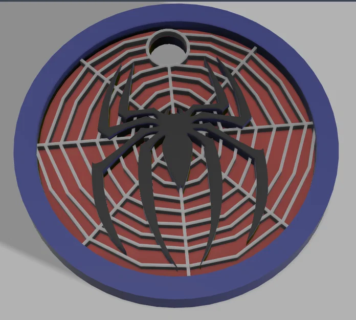Móc khóa logo Spiderman - Image 2