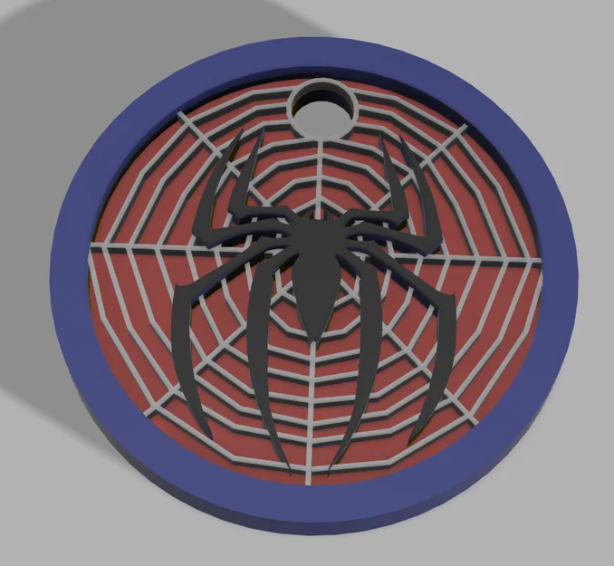 Móc khóa logo Spiderman - Image 3