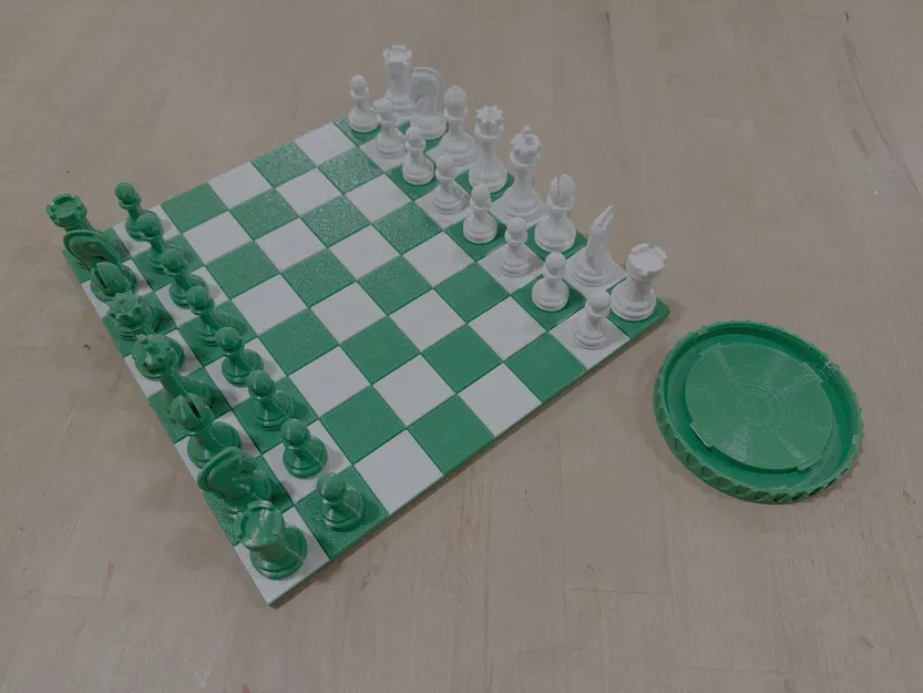 Bộ Cờ Vua Du Lịch Gấp Gọn (Foldable Travel Chess Set) - Image 1